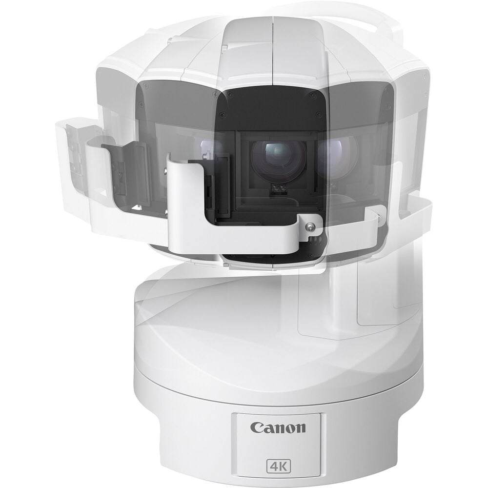 Canon CR-X300 Outdoor 4K PTZ Camera in titanium white