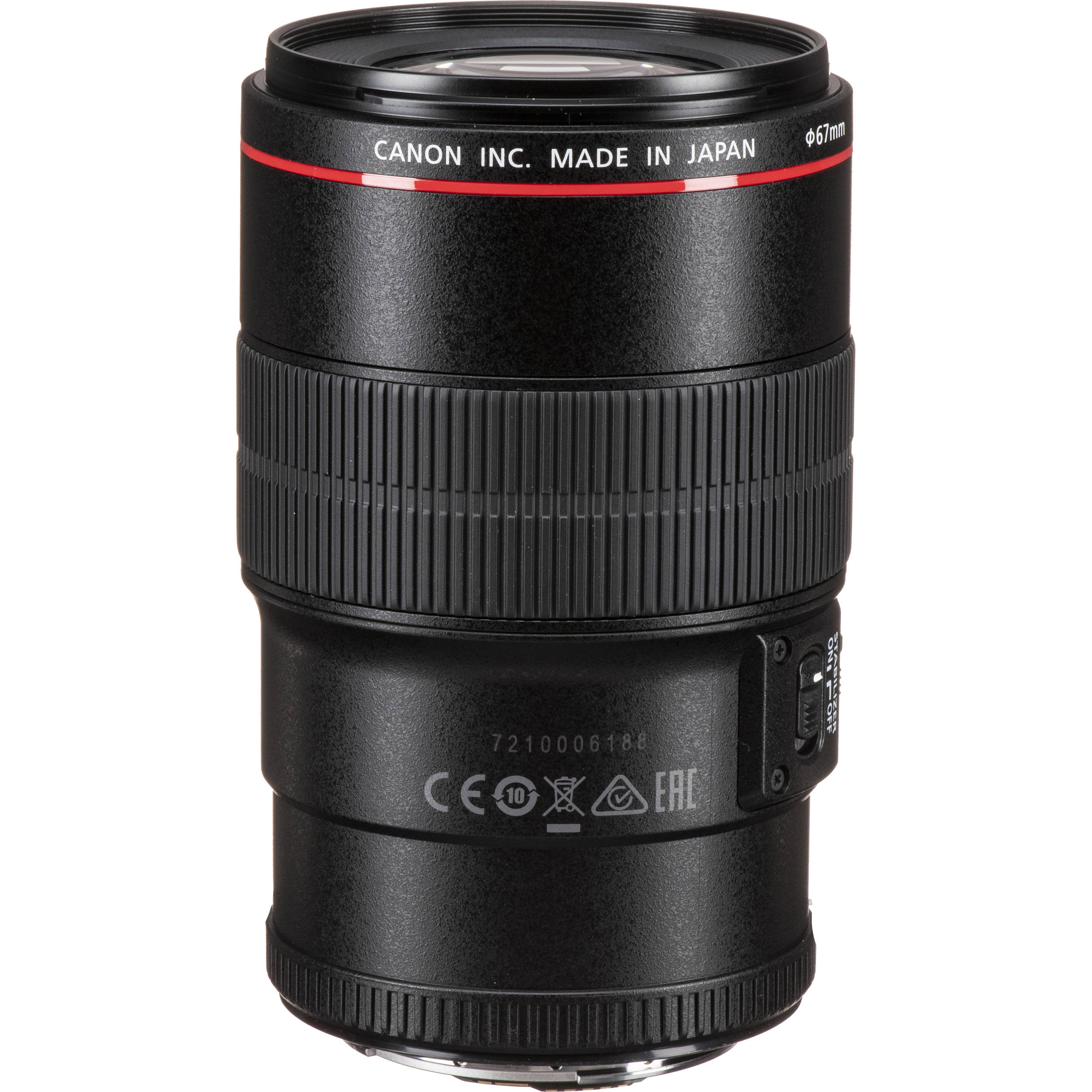 Canon EF 100mm f/2.8L IS USM Macro lens for life-size close-up photography