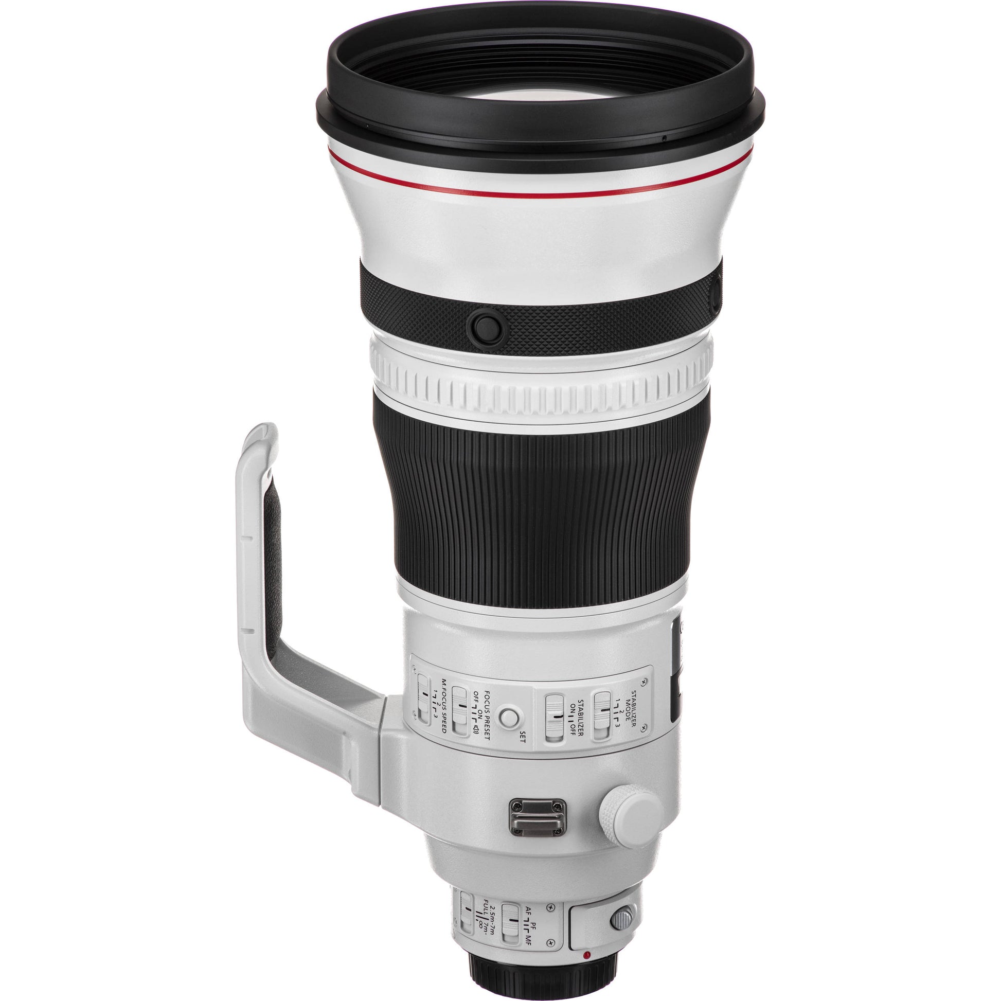 Professional Canon 400mm f2.8L IS III lens for wildlife and sports photography