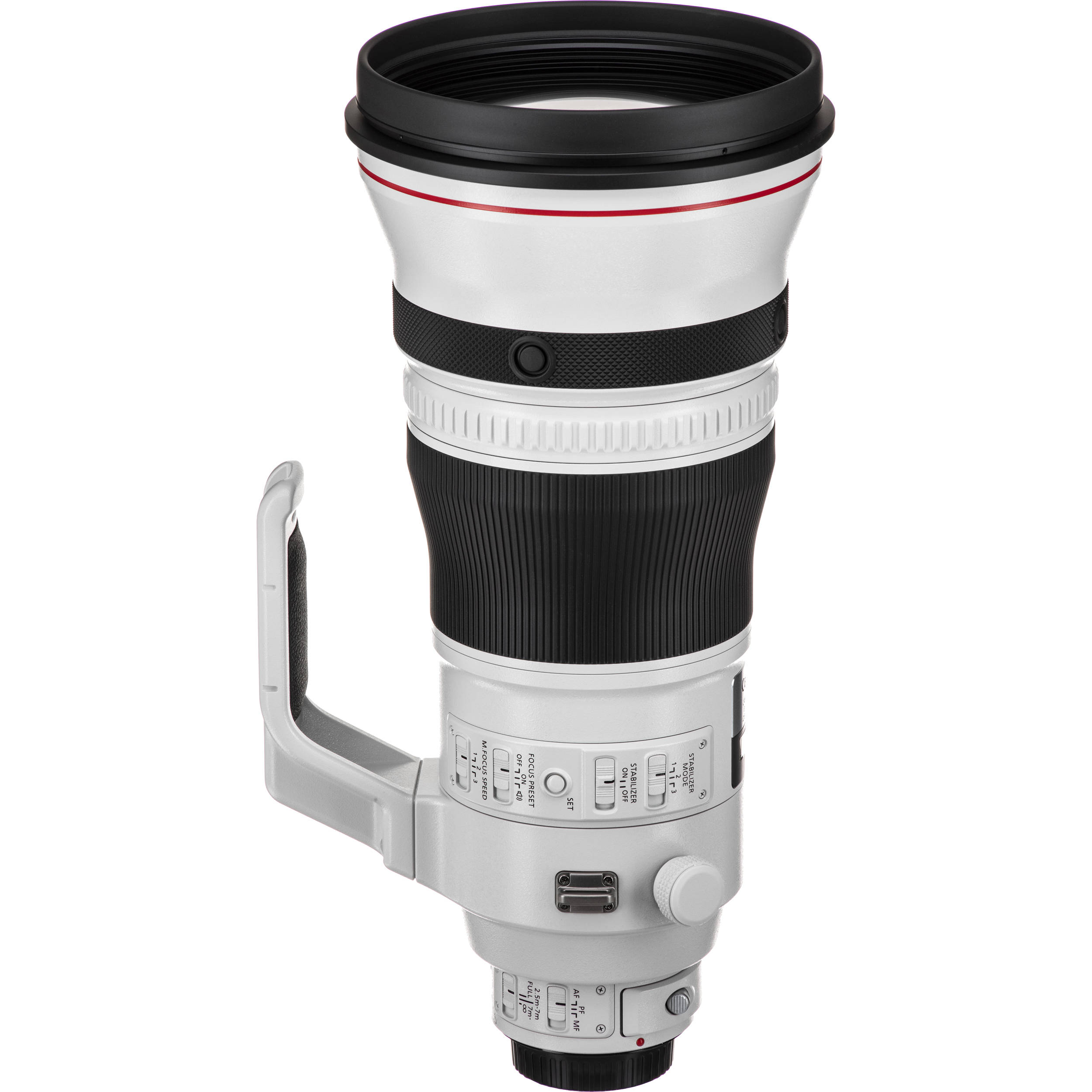 Professional Canon 400mm f2.8L IS III lens for wildlife and sports photography