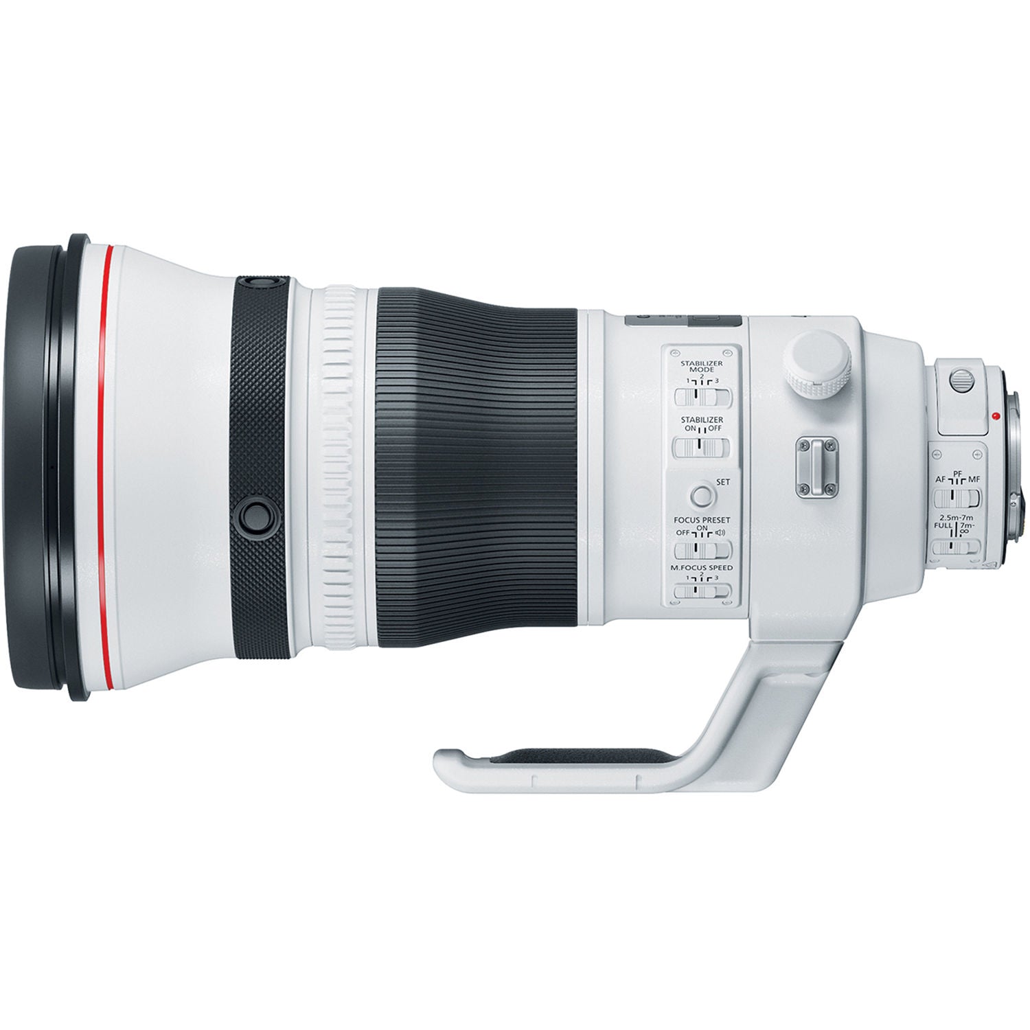 Professional Canon 400mm f2.8L IS III lens for wildlife and sports photography