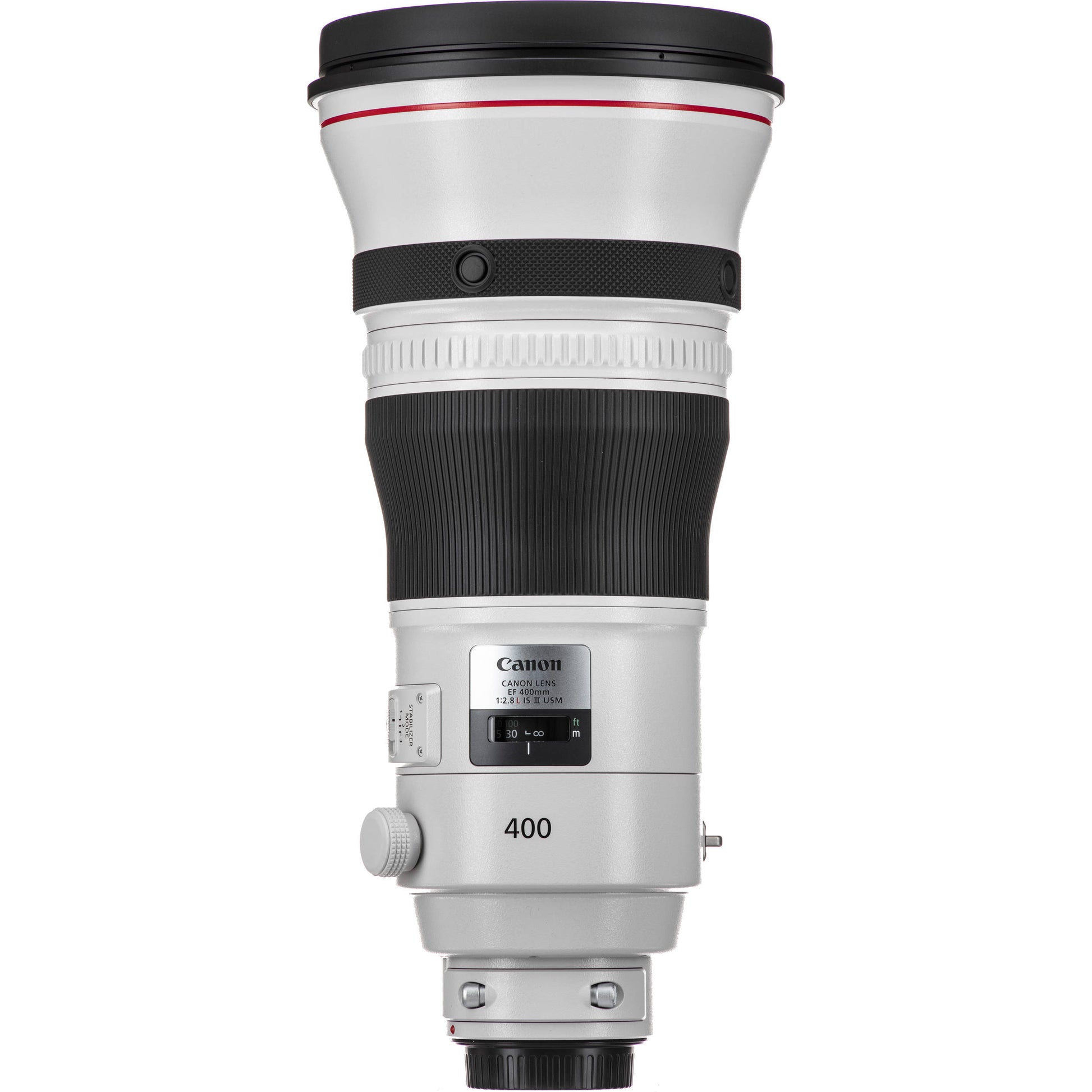 Professional Canon 400mm f2.8L IS III lens for wildlife and sports photography