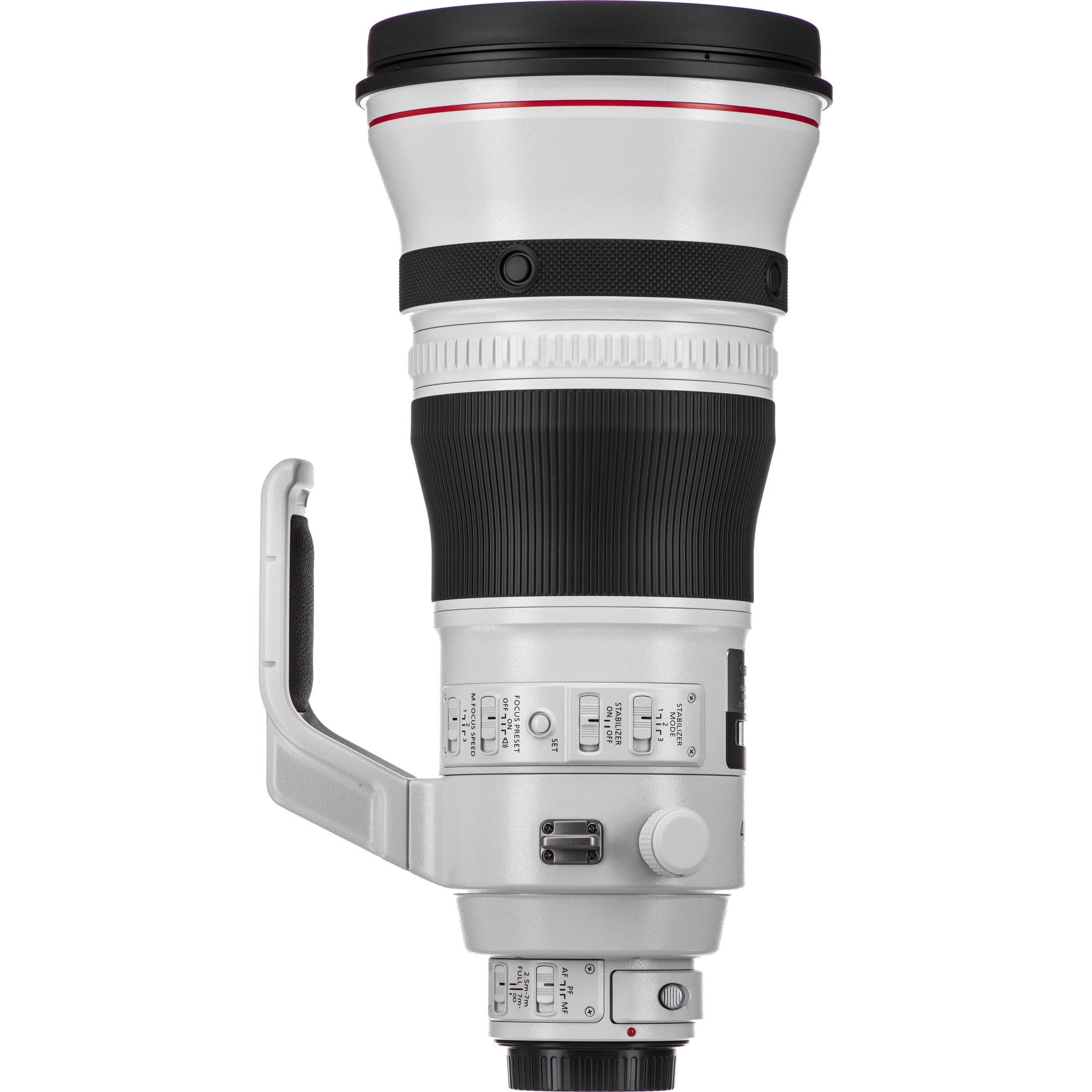 Professional Canon 400mm f2.8L IS III lens for wildlife and sports photography