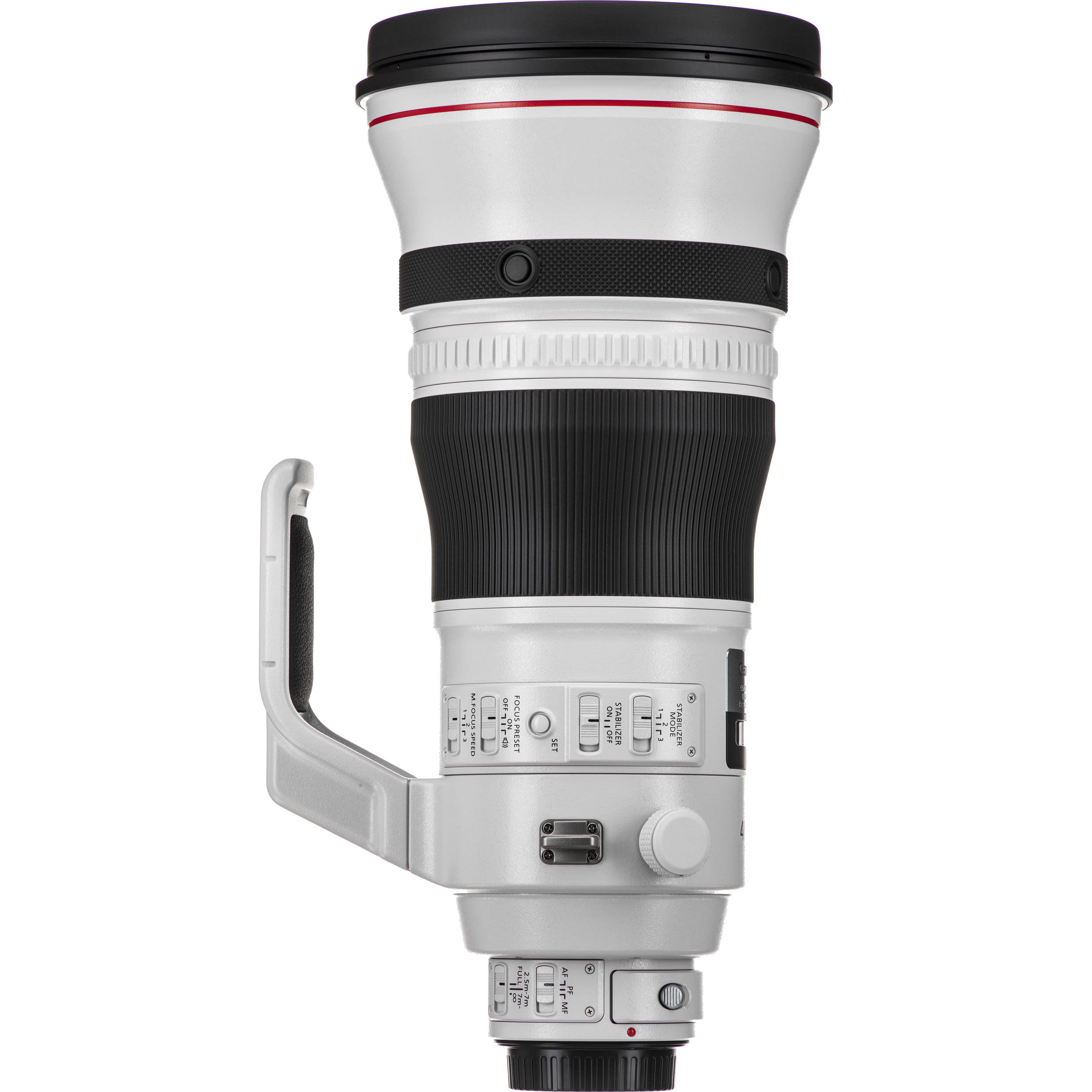 Professional Canon 400mm f2.8L IS III lens for wildlife and sports photography