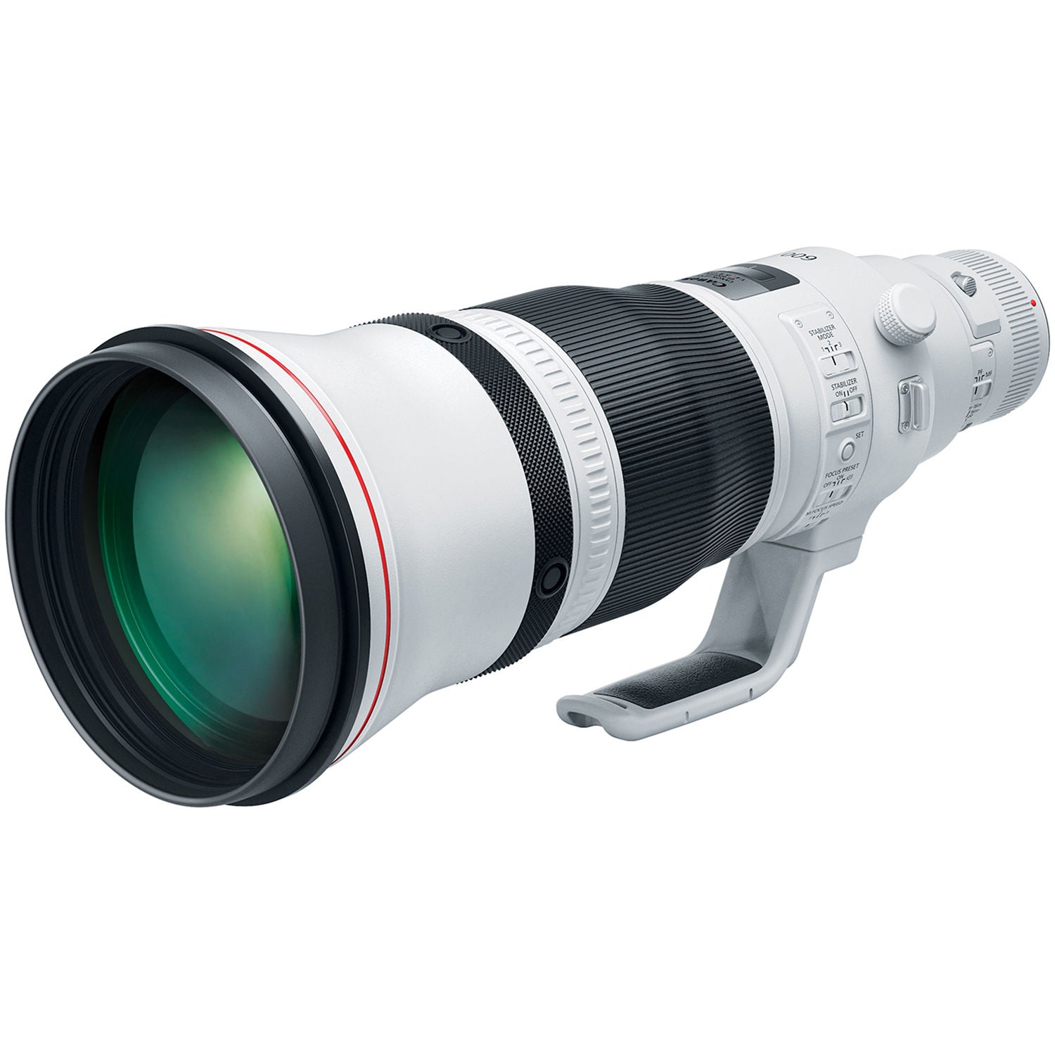 Professional Canon 600mm f4L IS III lens for wildlife and sports photography