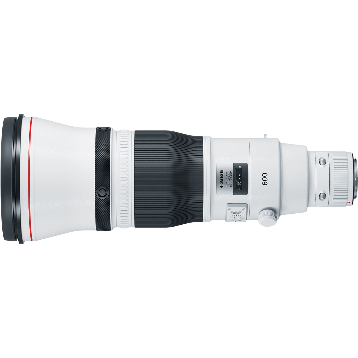 Professional Canon 600mm f4L IS III lens for wildlife and sports photography