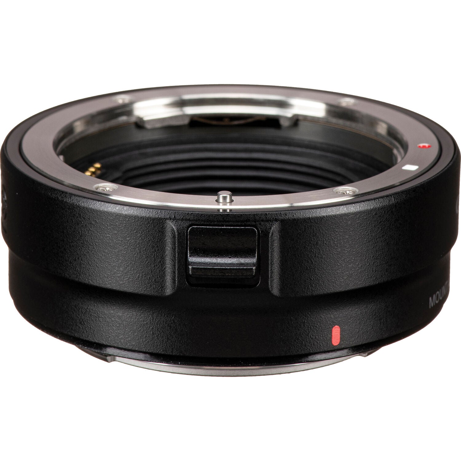 Camera lens adapter ring on a white background