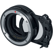 Camera lens adapter on a white background