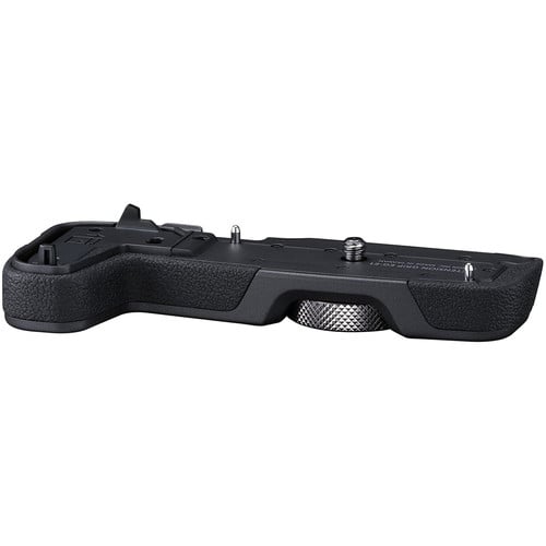 The Canon EG-E1 is a dedicated and lightweight extension grip for the Canon EOS RP to enhance usability and operation.