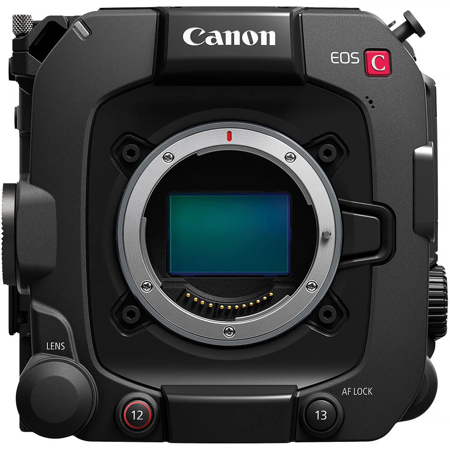 Canon EOS C400 Cinema Camera: 6K full-frame BSI sensor, triple base ISO, 16 stops dynamic range, RF mount, Dual Pixel CMOS AF II, 4K 120p video, cinema RAW Light recording, advanced autofocus and tracking.