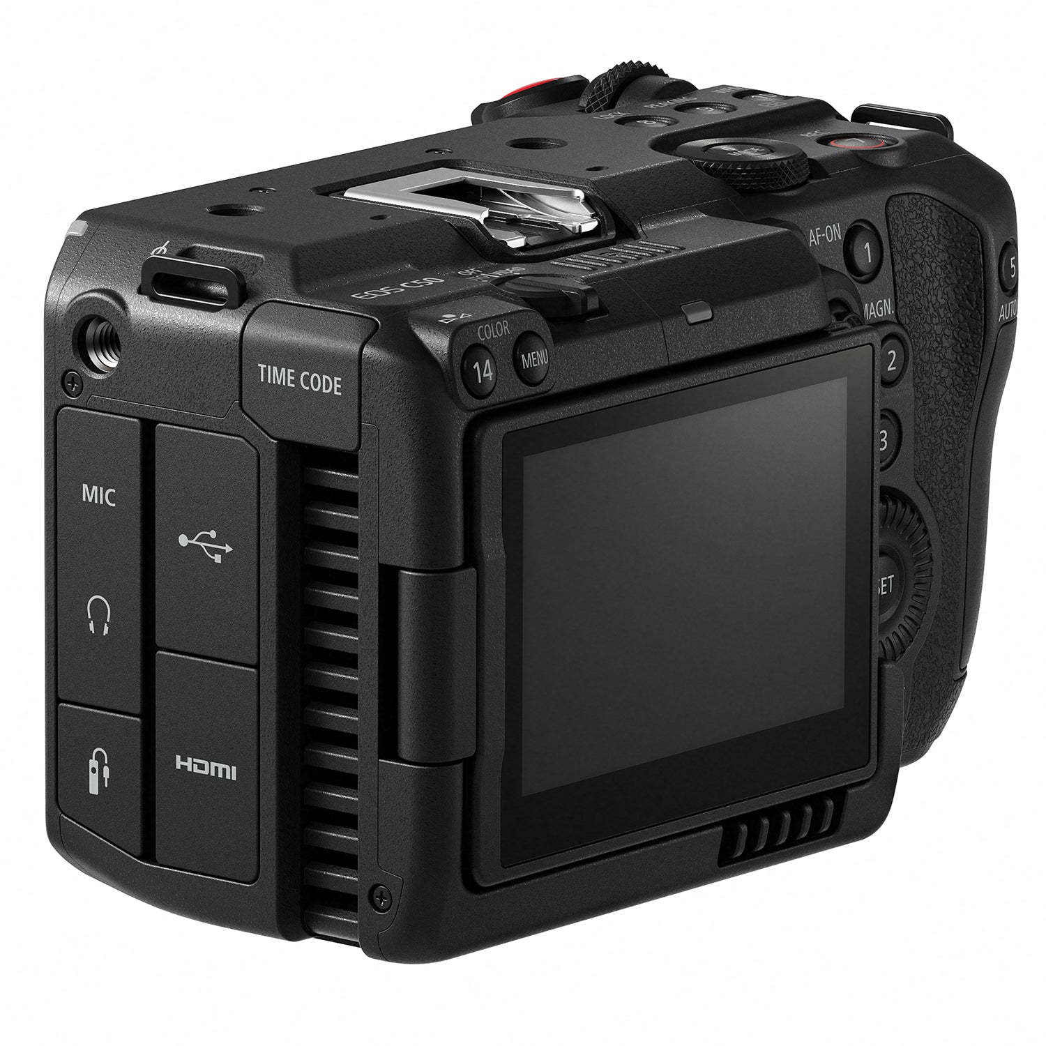 Canon EOS C50 compact 7K full frame cinema camera with RF mount.