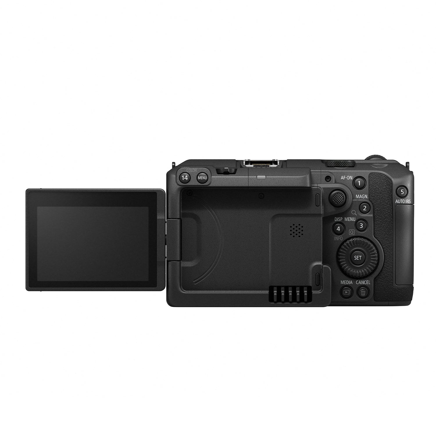 Canon EOS C50 compact 7K full frame cinema camera with RF mount.