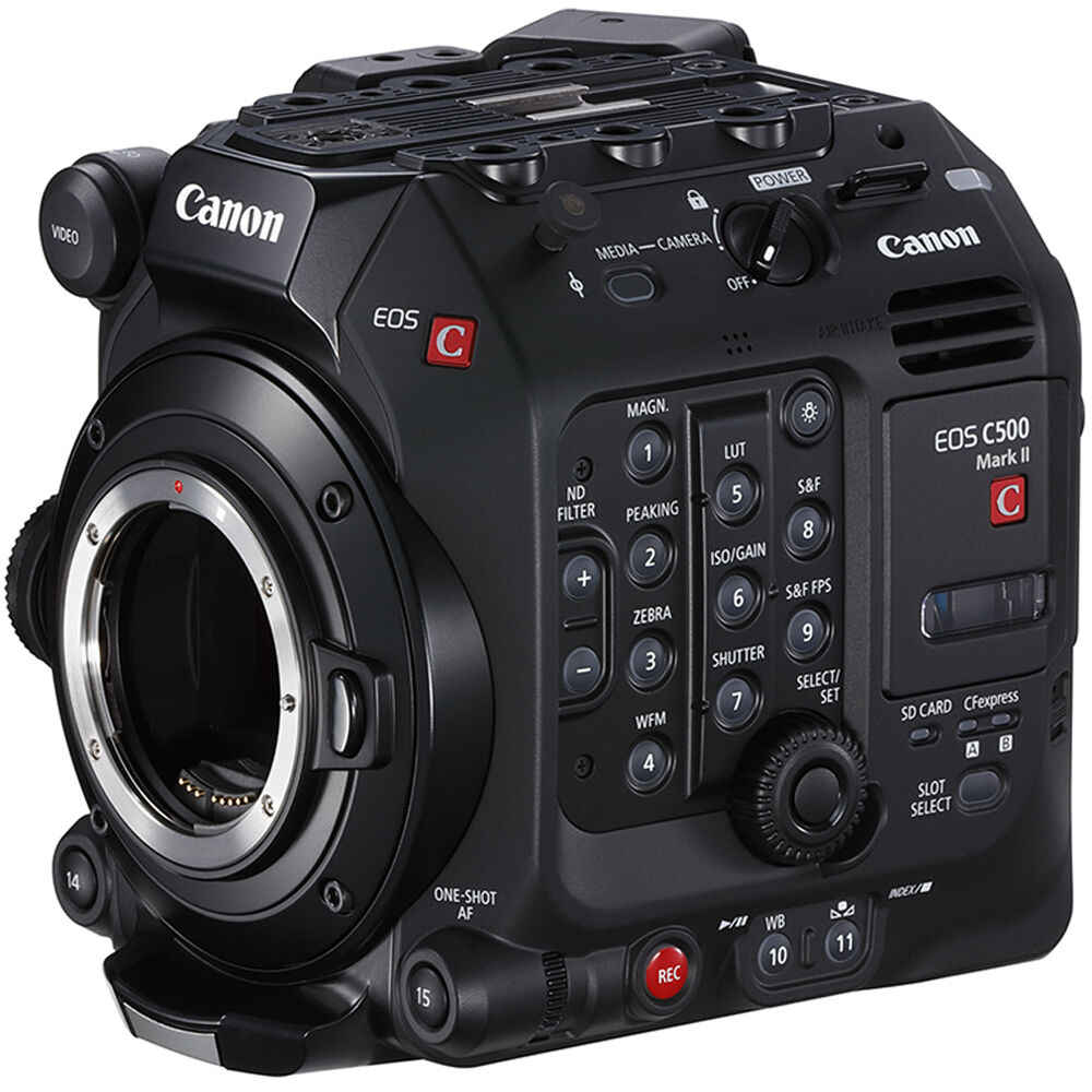 Canon EOS C500 Mark II full-frame professional cinema camera