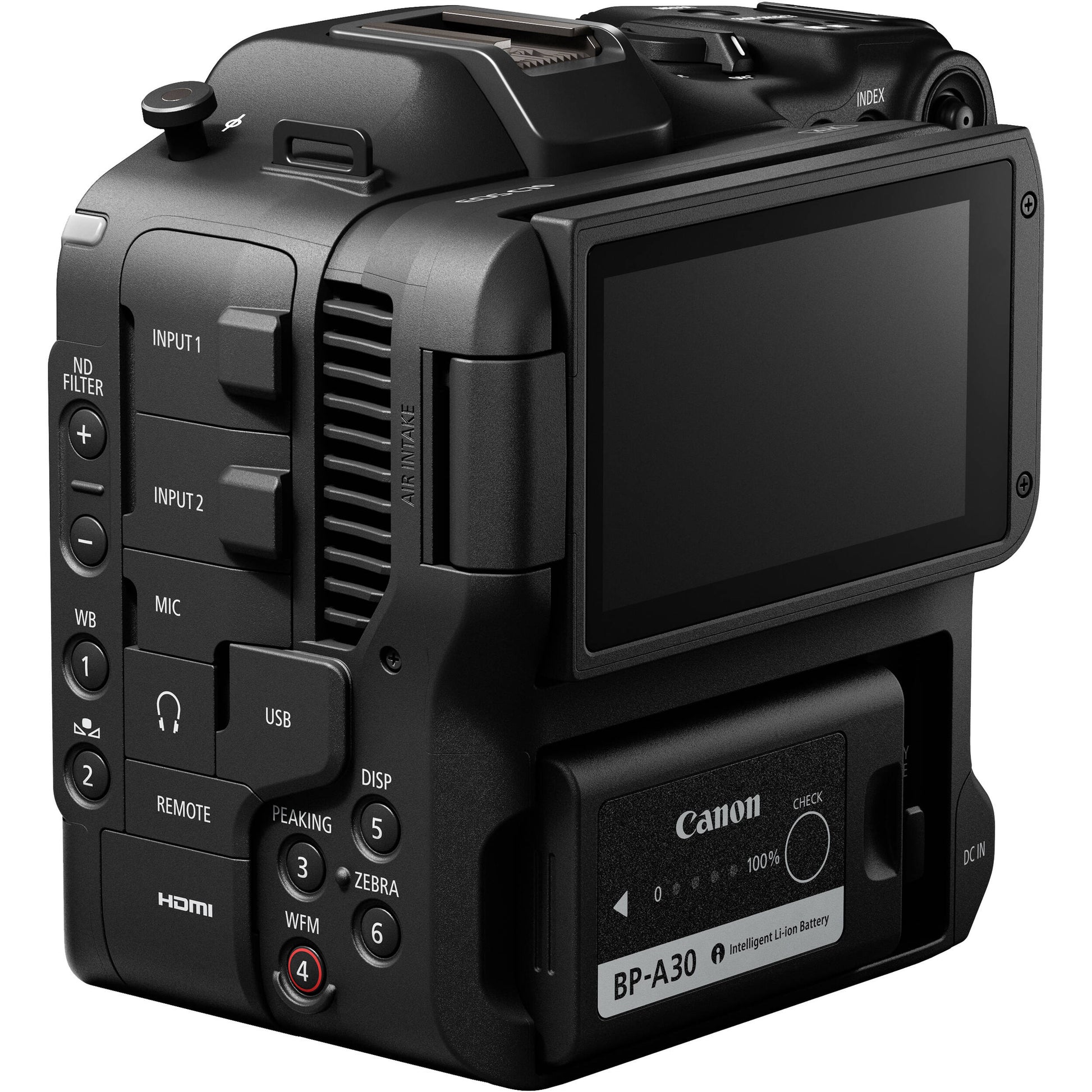 Canon EOS C70 RF mount cinema camera with 4K Super 35mm sensor