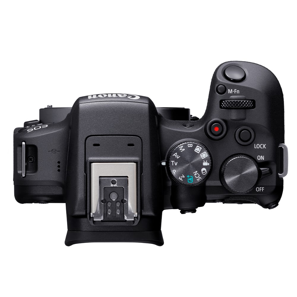 Take the Canon EOS R10 along on your trip. Captures quality 24.2 MP images and 4K video. Its versatility will speak for itself. Compatible with RF lenses.