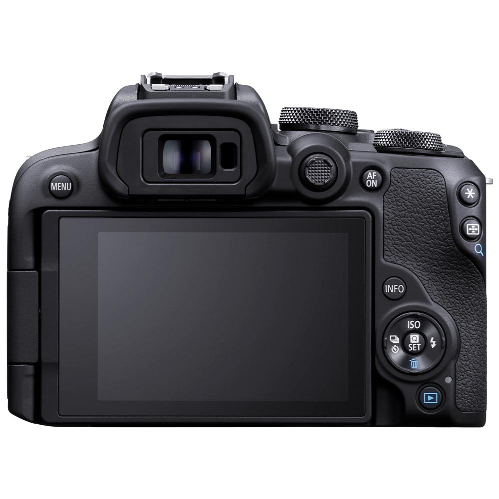 The perfect holiday, vlogging or family camera kit. Start your mirrorless journey with the Canon EOS R10 and RF-S 18-45mm Lens. Offering 24.2 MP and 4K video.