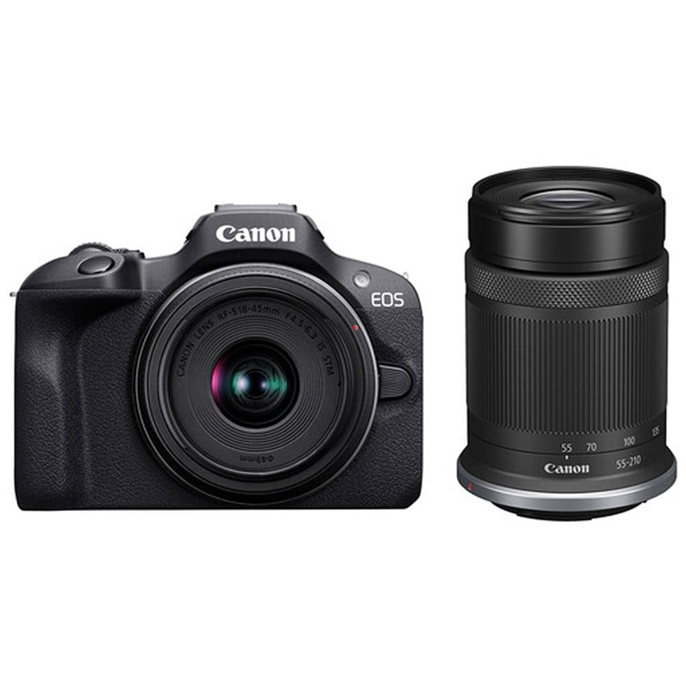 Explore photography and capture unforgettable memories with this telephoto zoom lens kit perfectly suited for the EOS R100 camera.