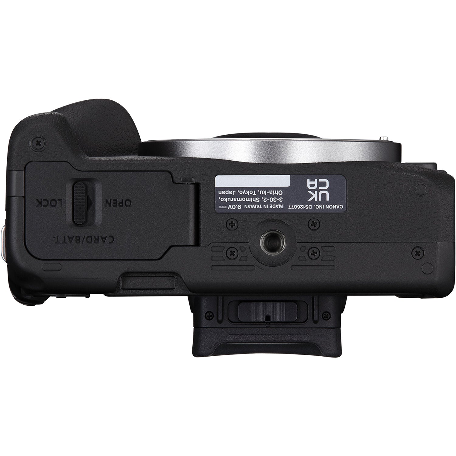 Canon EOS R50 with 18-45mm and 55-210mm lenses and vari-angle touchscreen.