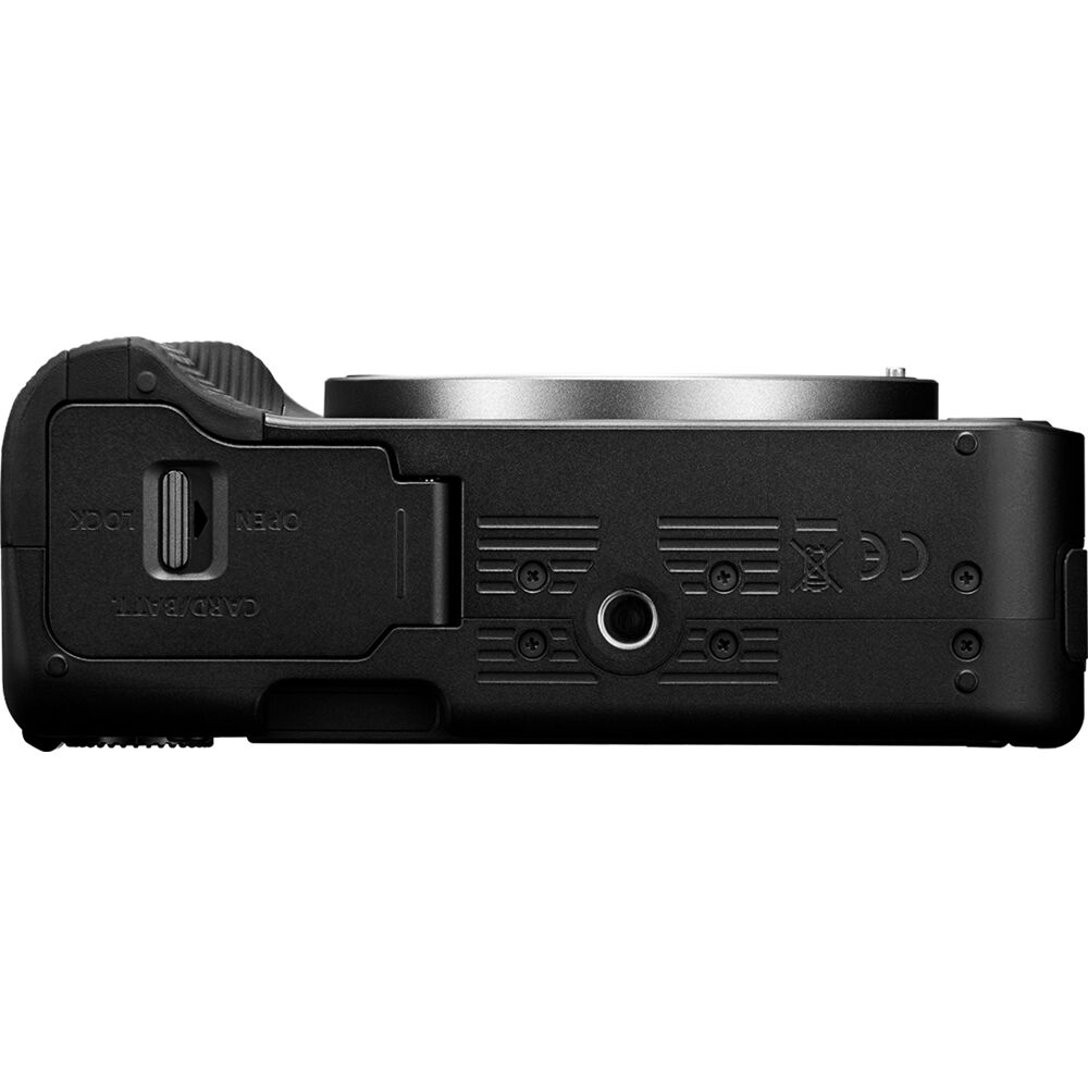 Canon EOS R50 V Content Creator Kit: 24.2MP APS-C sensor, DIGIC X processor, UHD 4K60p cropped video, 6K oversampling, Dual Pixel CMOS AF II, 3" vari-angle touchscreen, Canon Log 3, Wi-Fi, Bluetooth, vertical mount, and RF-S 14-30mm lens included.