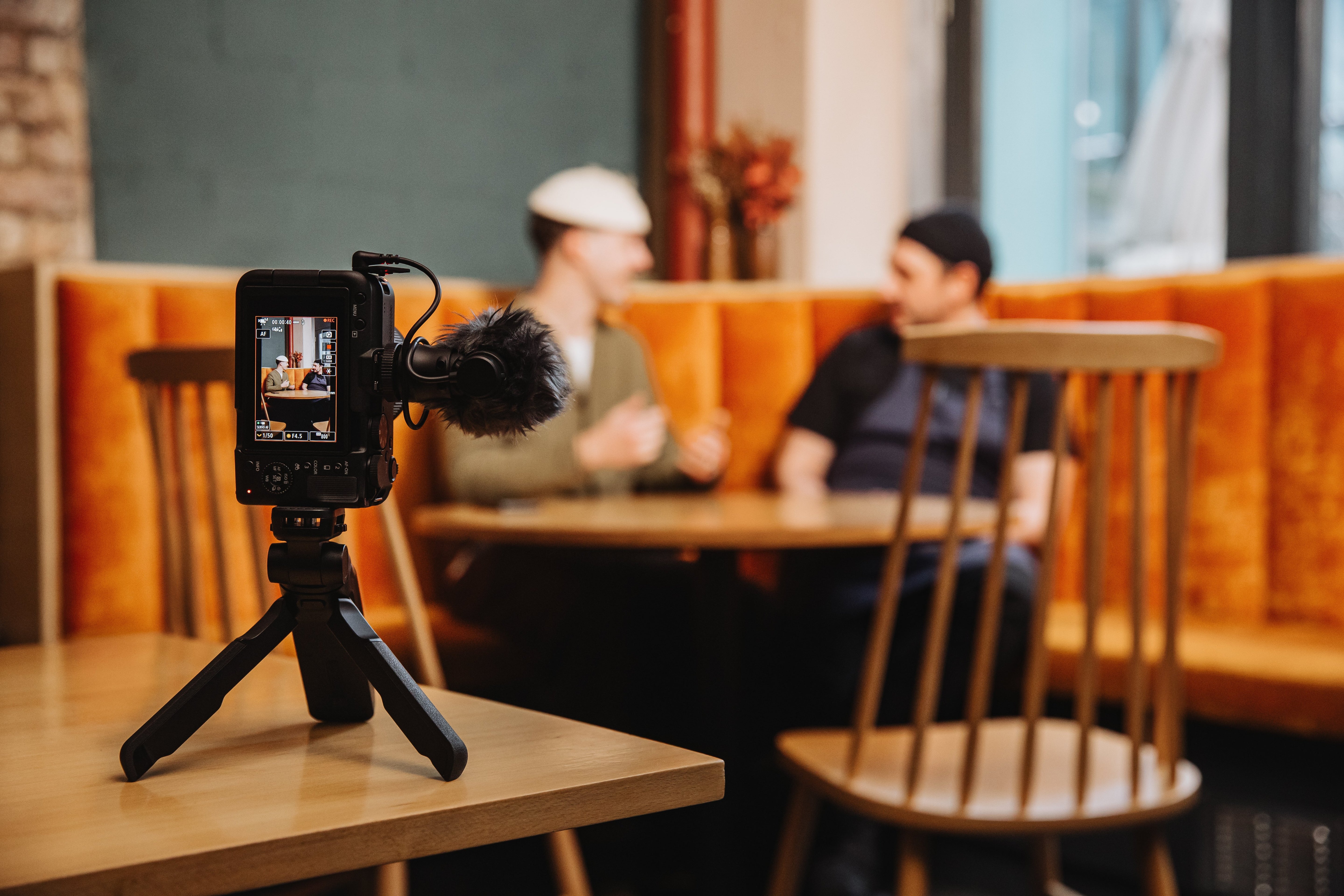Canon EOS R50 V Mirrorless Camera + RF-S 14-30mm Lens: 24.2MP APS-C sensor, DIGIC X processor, 4K 60p video with 6K oversampling, Dual Pixel CMOS AF II, 3" vari-angle touchscreen, Wi-Fi, Bluetooth, RF-S 14-30mm f/4-6.3 IS STM PZ lens with power zoom and 5-stop stabilization included.