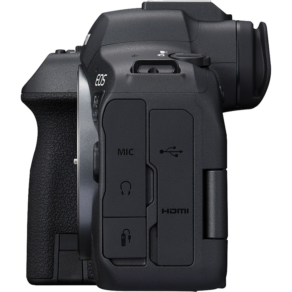 Canon EOS R6 Mark II full-frame mirrorless camera with advanced autofocus and 4K 60p video capabilities