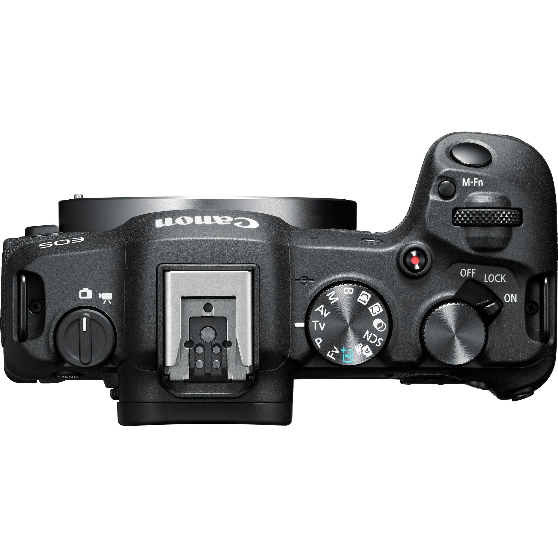 Canon EOS R8 full-frame mirrorless camera with 24MP and 4K60 video.