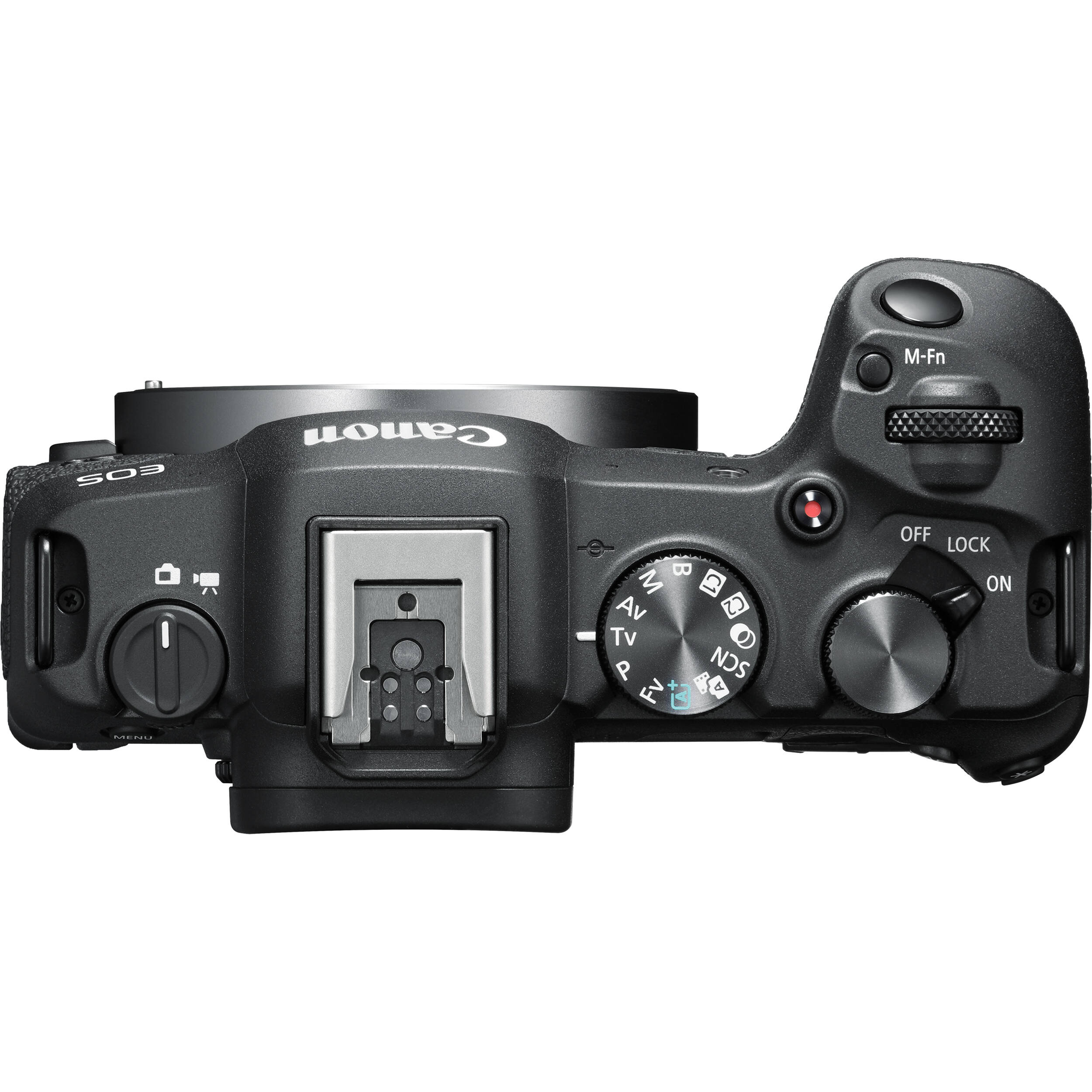 Canon EOS R8 full-frame mirrorless camera with 24MP and 4K60 video.