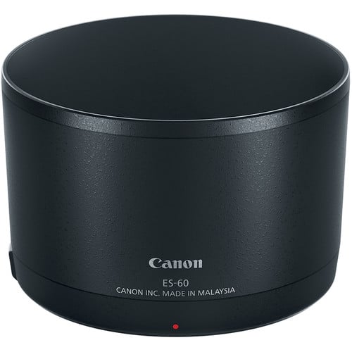 This lens hood helps to minimise flare by deflecting stray light from entering the lens. It also protects from accidental impacts, bumps, or scratching.