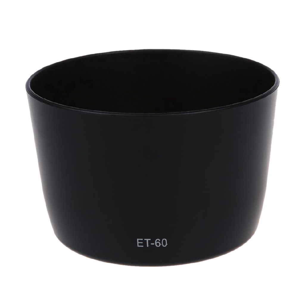 Protect your Canon EF 75-300mm f/4.0-5.6 USM lens with the ET-60 Lens Hood, blocking side glare and enhancing filter and lens protection.