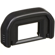 The Canon Eyecup EF provides cushioning around the camera’s eyepiece, and is useful to eyeglass wearers. 