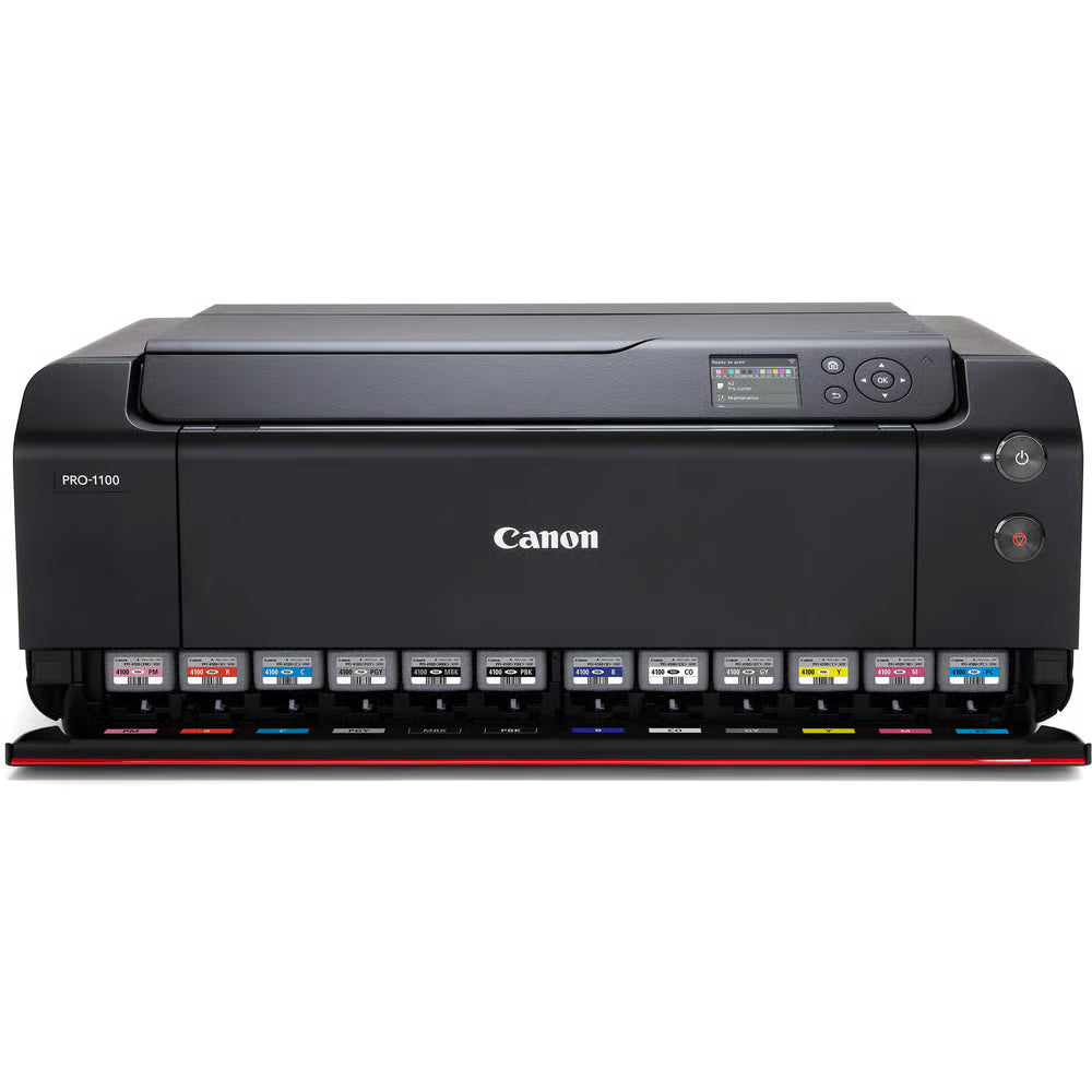 The PRO-1100 delivers exceptional colour depth and longevity, perfect for artists and photographers seeking gallery-quality results.