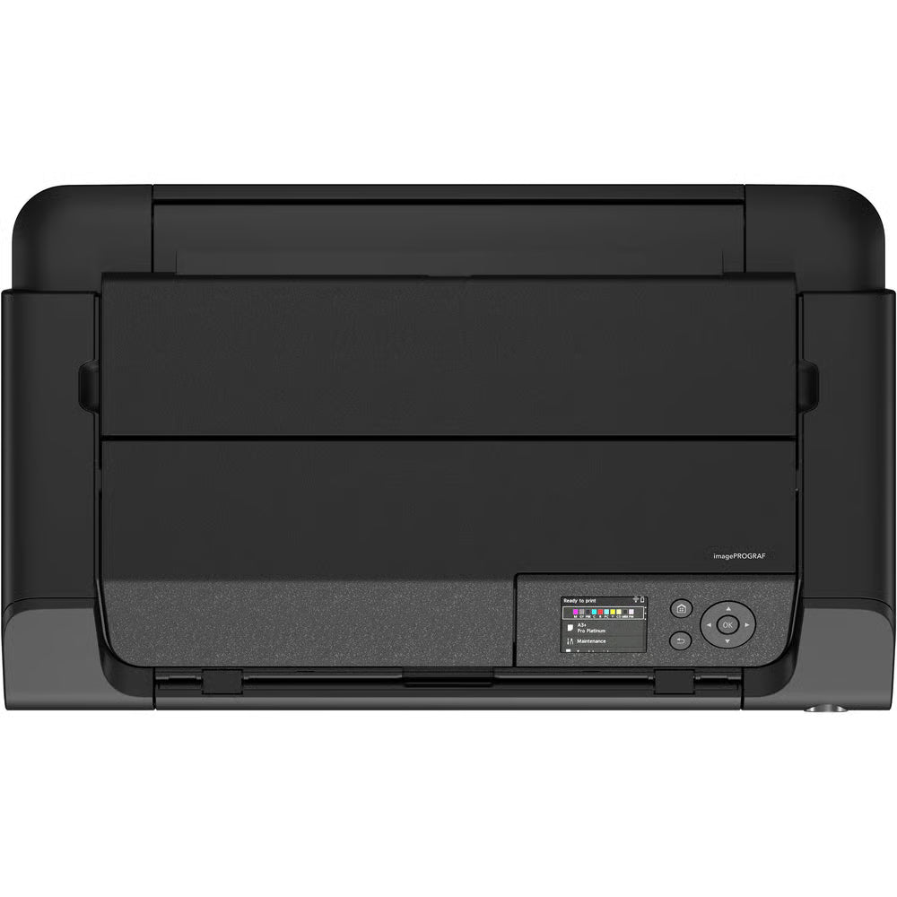 Print stunning, gallery-quality A3+ photos with the compact imagePROGRAF PRO-310 featuring 10-colour LUCIA PRO II inks and borderless printing.