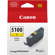 Ideal for sunlit scenes and realistic skin tones, the Canon PFI-5100 Yellow Ink Cartridge for Pro-310 produces warm tones and luminous highlights.