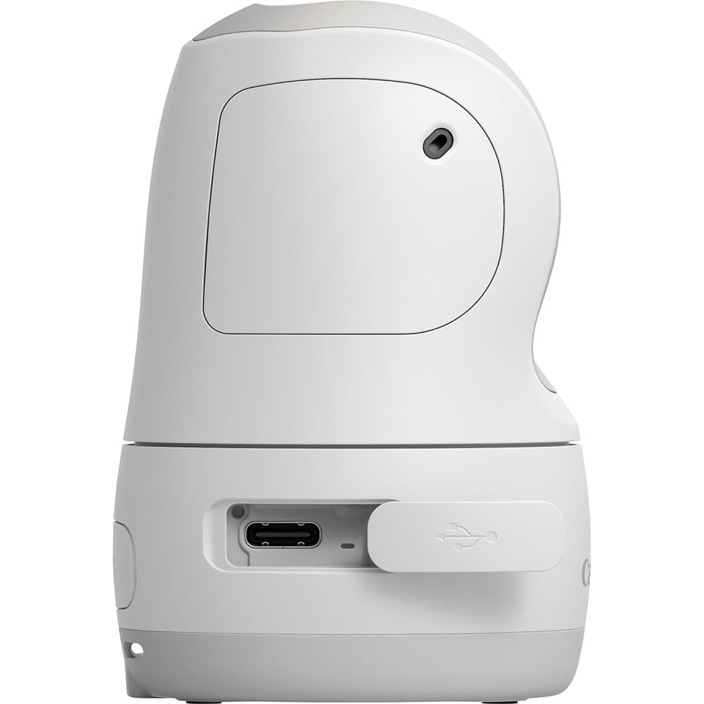 Canon PowerShot PX Essential Kit (White): 12MP 1/2.3" CMOS sensor, 3x optical zoom (19-57mm), active subject tracking with pan/tilt lens, voice control, Full HD 60p video, USB-C charging, built-in Wi-Fi and Bluetooth, includes 16GB microSD card and 18W USB charger.Canon CR-N500 4K PTZ Camera: 1" sensor, 15x zoom, Dual Pixel AF, UHD 4K30 video, ND filters, multi-output, smooth pan/tilt, supports NDI and RTMP streaming.