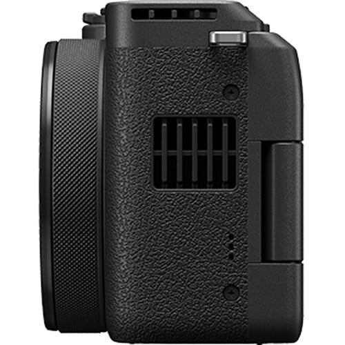 Canon PowerShot V1 Digital Camera: 22MP 1.4" CMOS sensor, 16-50mm f/2.8 lens, 4K 30p full-width and 4K 60p (1.4x crop) video, Dual Pixel CMOS AF II, built-in cooling, 3" vari-angle touchscreen, Canon Log 3, built-in ND filter, USB-C, mic input, headphone output, optical IS, up to 30fps burst.