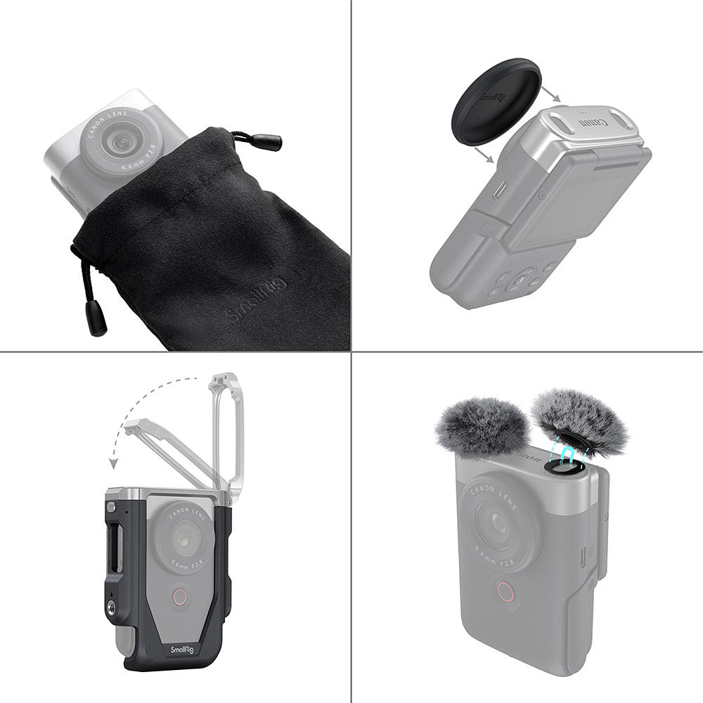 Canon PowerShot V10 Advanced Vlogging Kit (Black)