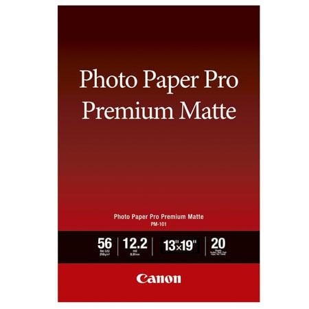 Canon PM-101 A4 Pro Premium Matte Photo Paper (20 Sheets)