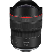 Canon RF 10-20mm f/4L IS STM ultra-wide-angle zoom lens for full-frame cameras with advanced optics and image stabilisation