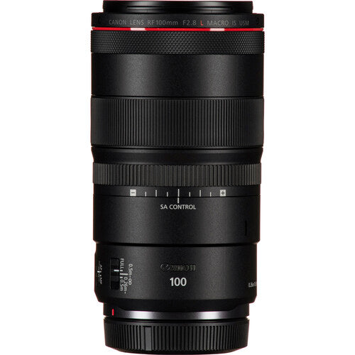 Canon camera lens on a white background