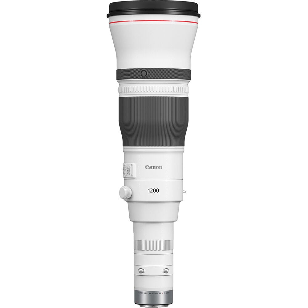 Canon RF 1200mm f/8 L IS USM super-telephoto lens for mirrorless cameras with advanced optics and 4-stop image stabiliser