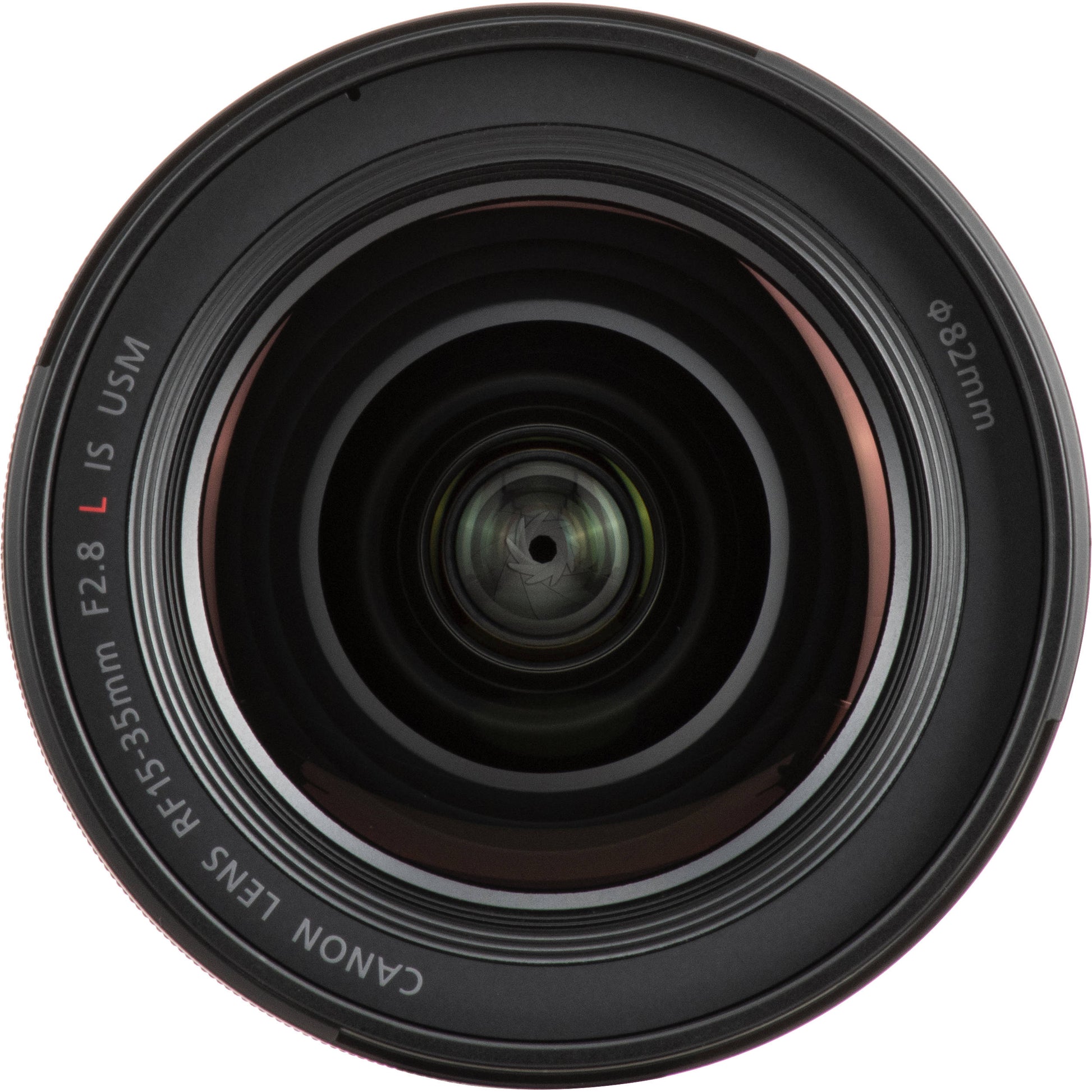 Canon camera lens on a white background
