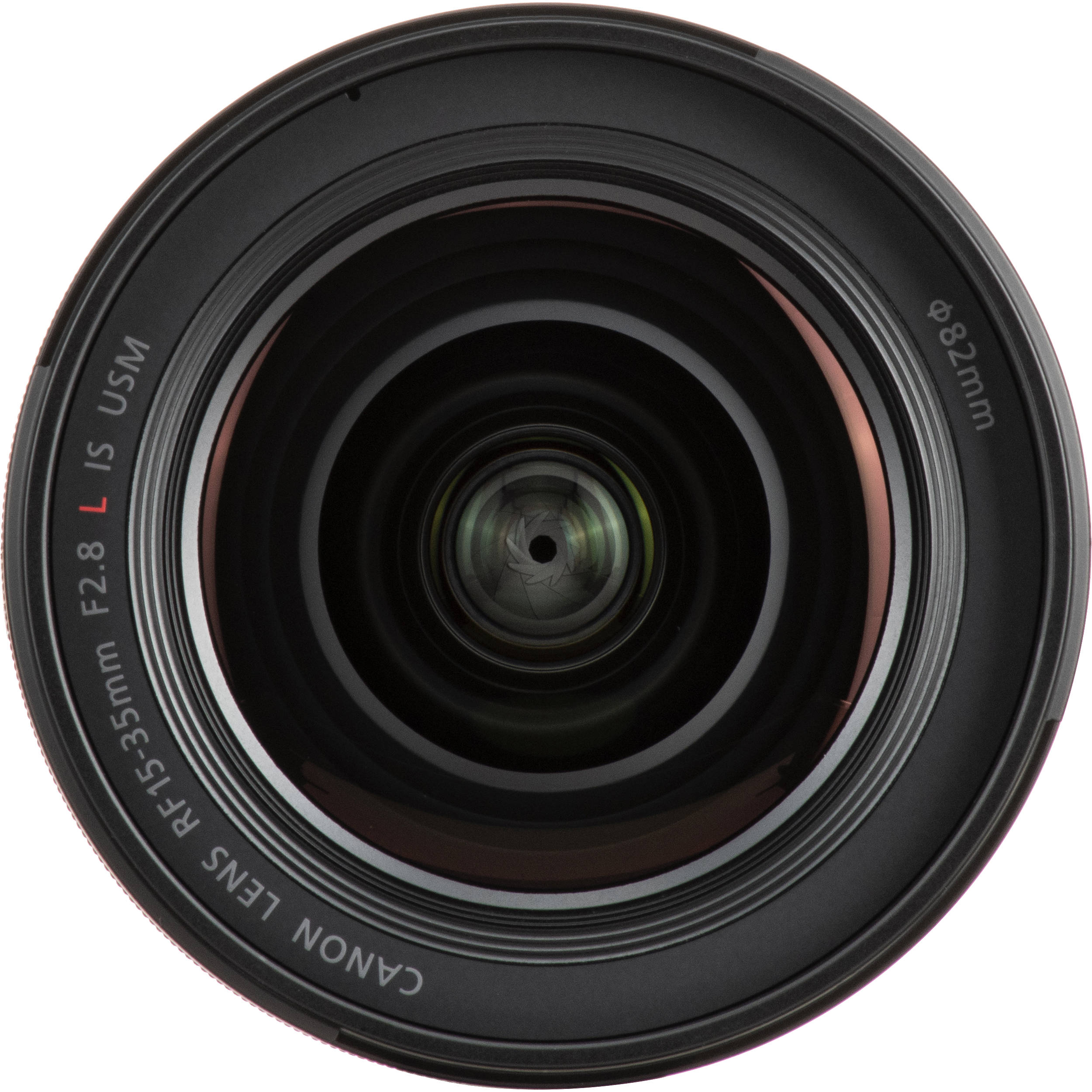 Canon camera lens on a white background