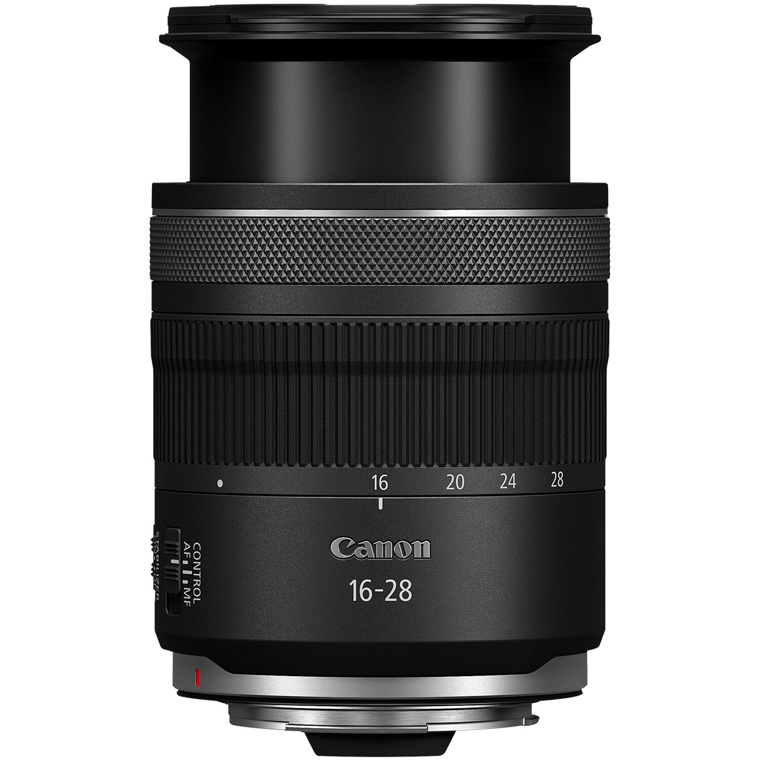 Canon RF 16-28mm f/2.8 IS STM ultra-wide-angle lens with optical image stabilisation and silent STM autofocus
