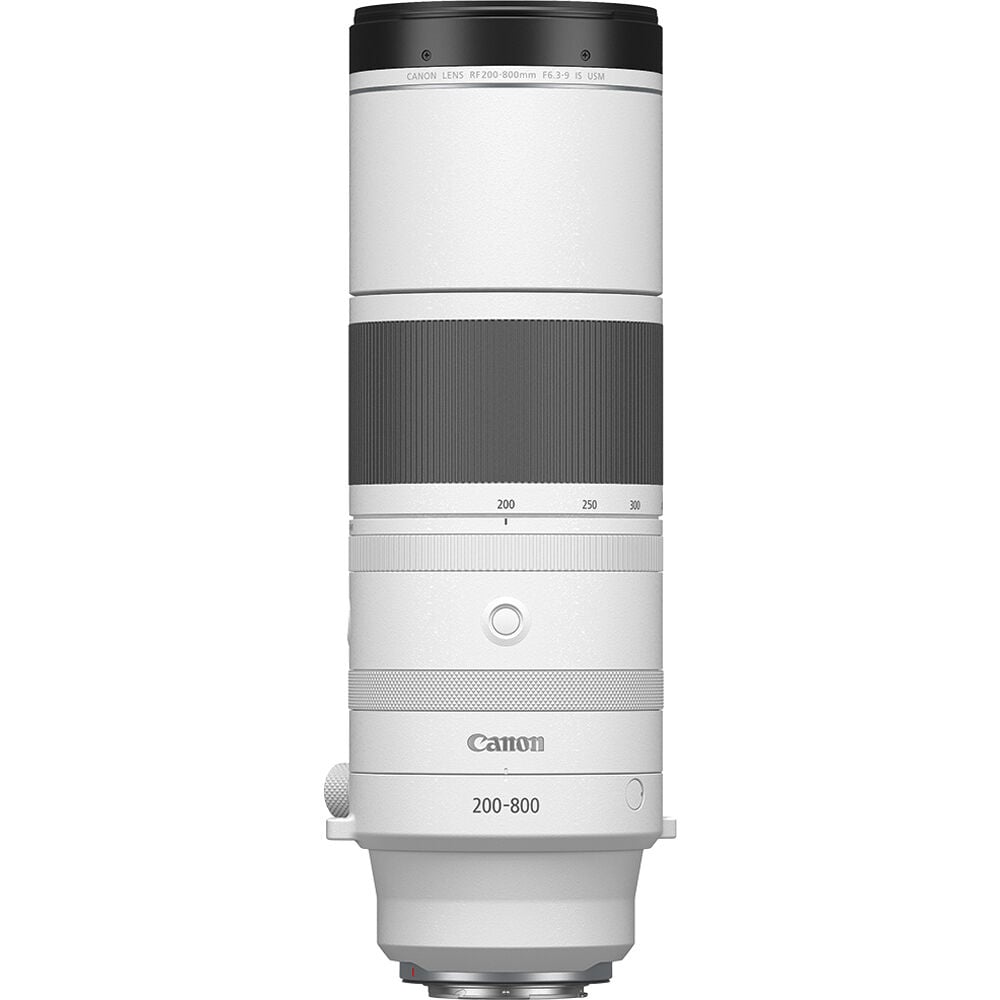 Canon camera lens on a white background