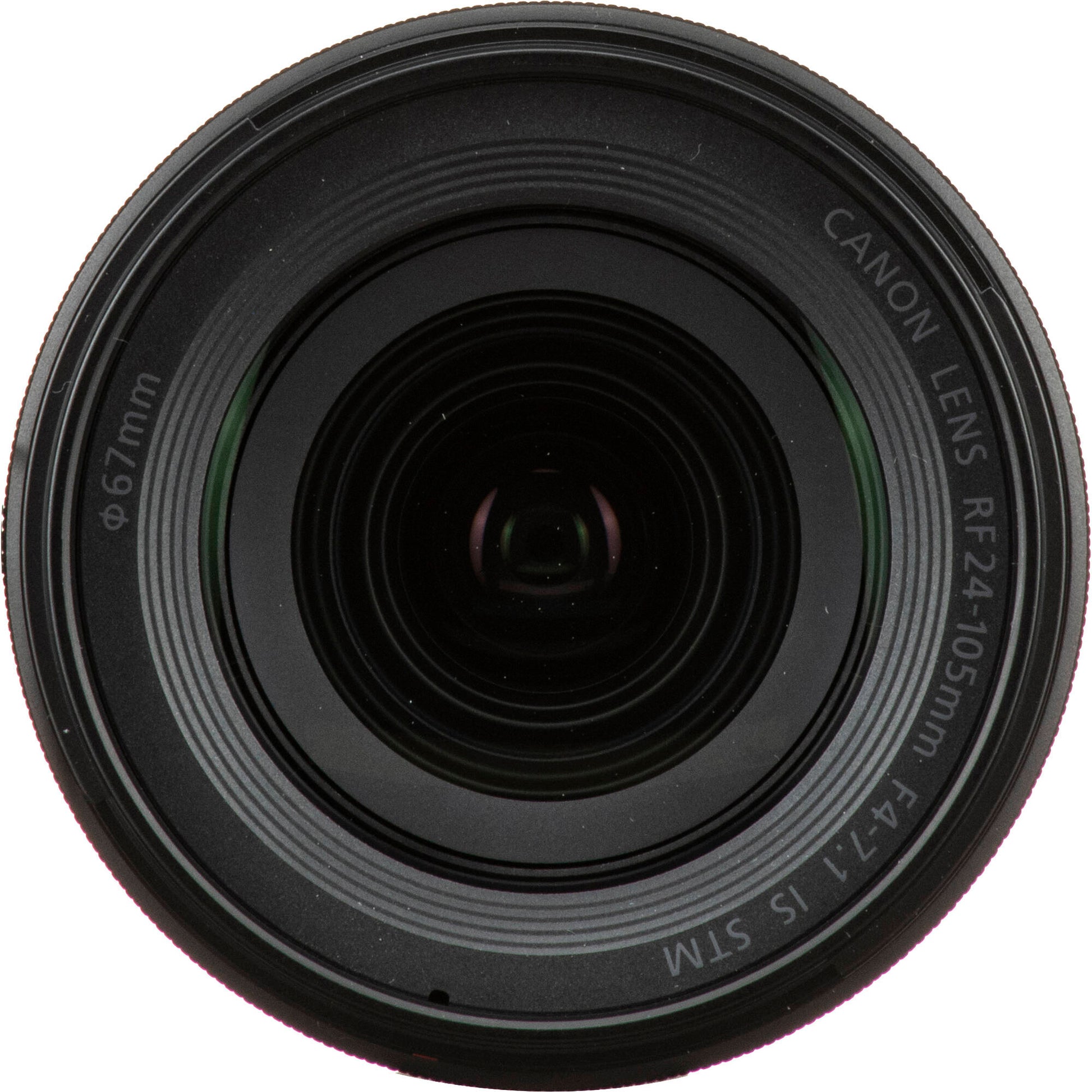 Canon RF 24-105mm f/4-7.1 IS STM lens for EOS R cameras with versatile zoom, optical image stabilisation, and Center Macro Focus