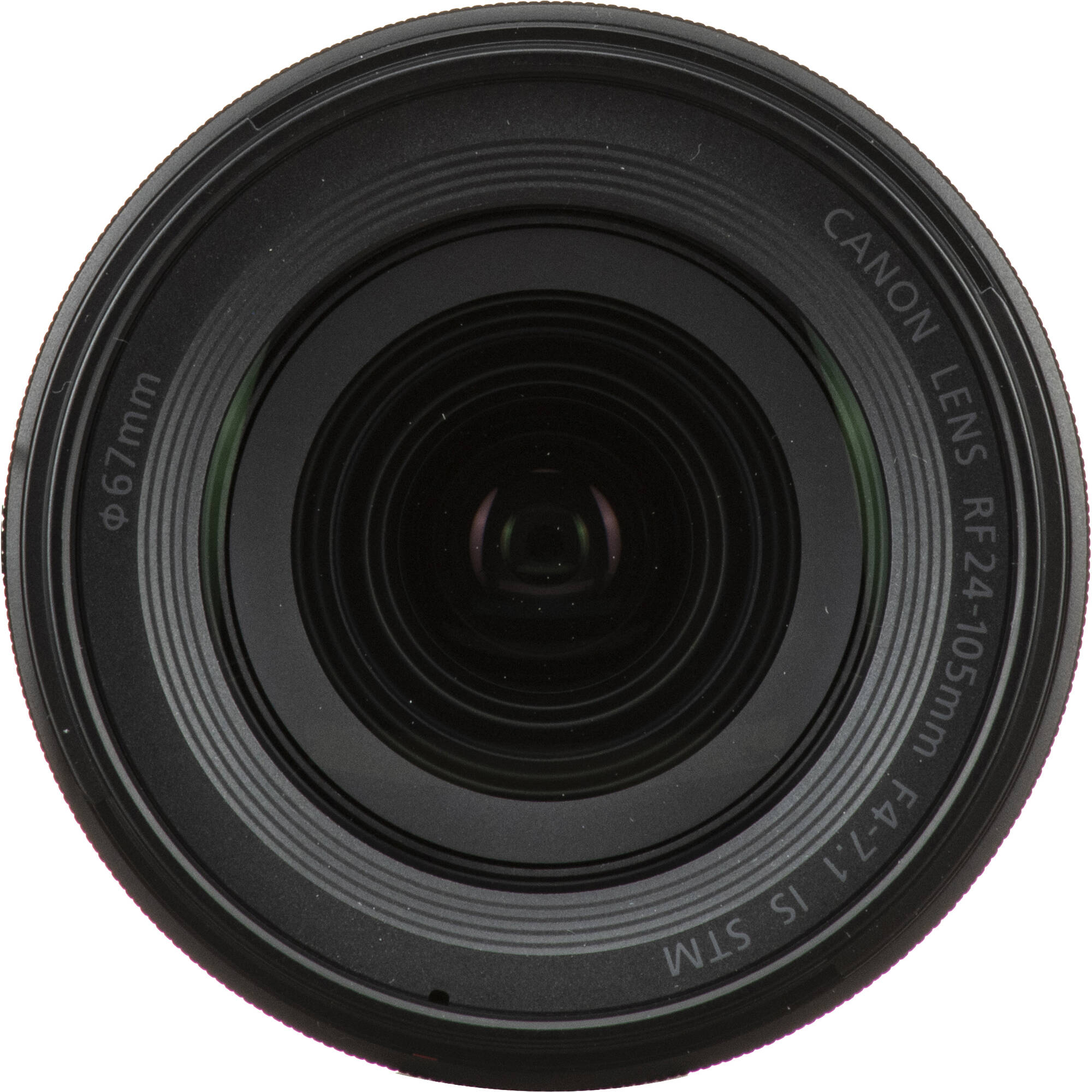 Canon RF 24-105mm f/4-7.1 IS STM lens for EOS R cameras with versatile zoom, optical image stabilisation, and Center Macro Focus