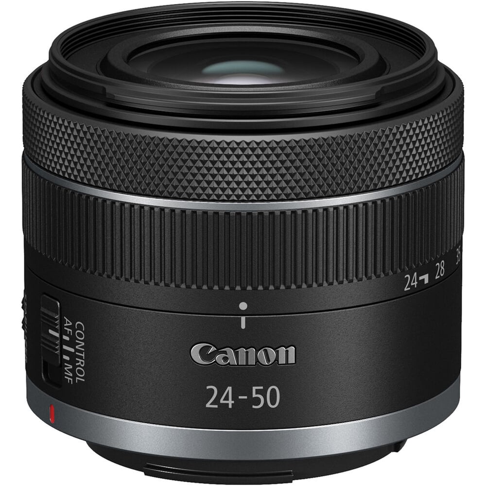 Full-frame Canon RF 24-50mm f/4.5-6.3 IS STM lens with smooth STM focusing and 4.5-stop stabilisation