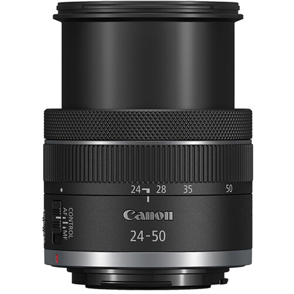 Full-frame Canon RF 24-50mm f/4.5-6.3 IS STM lens with smooth STM focusing and 4.5-stop stabilisation