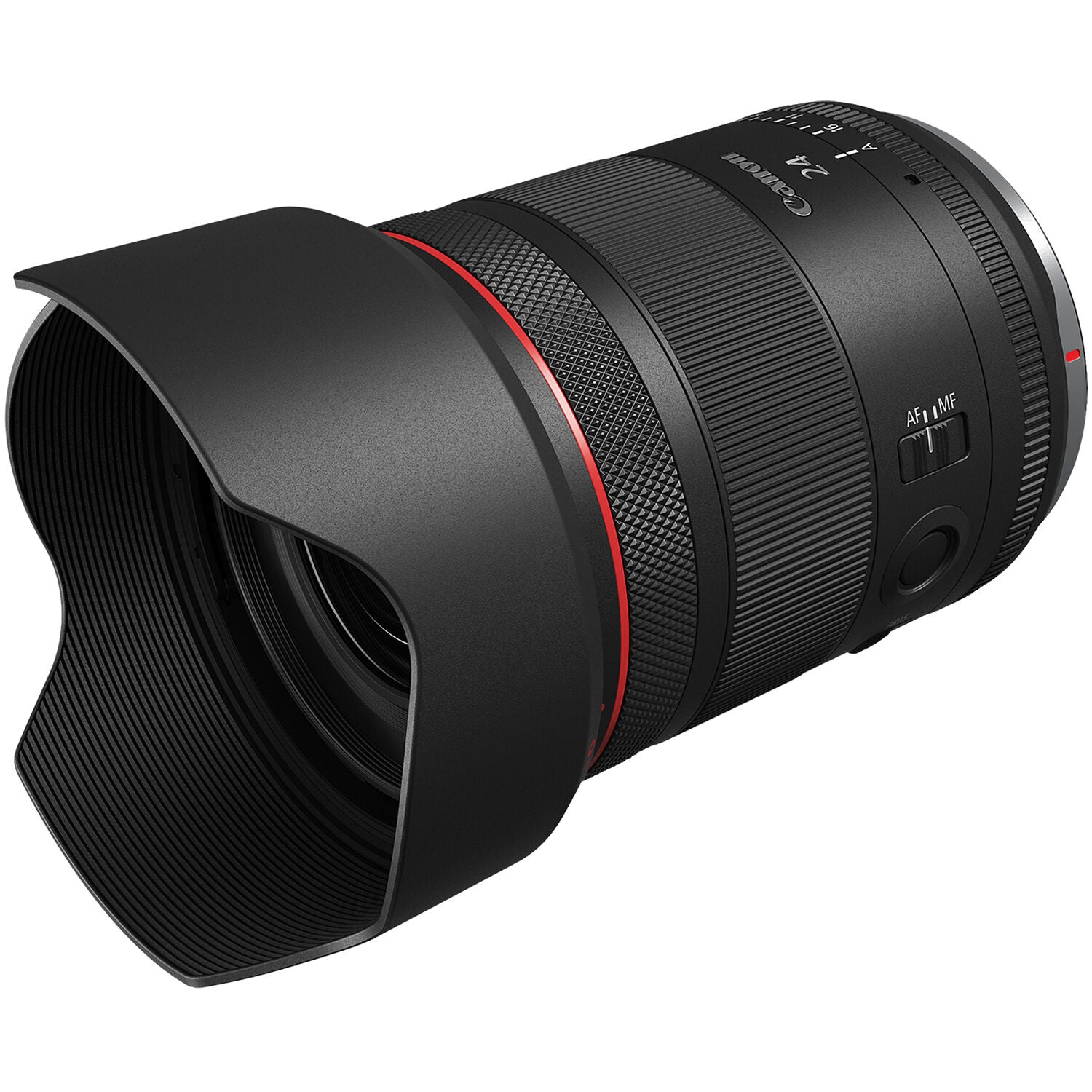 Canon RF 24mm f/1.4L VCM lens featuring 11-blade aperture, aspheric and UD elements for sharp low-light photography