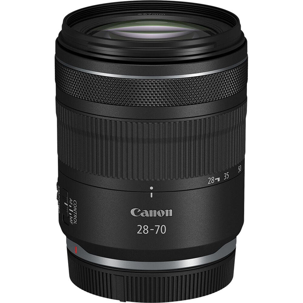 Canon RF 28-70mm f/2.8 IS STM full-frame standard zoom lens with optical image stabiliser
